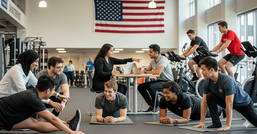 Ohio State University Recreational Sports Graduate Assistantships 2026–2027: Graduate students gaining hands-on campus recreation experience
