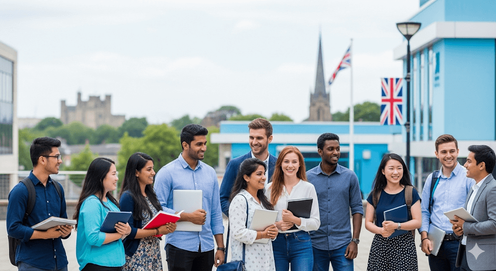 Nottingham Trent University International Scholarships 2026 – international students studying at Nottingham Trent University in the UK